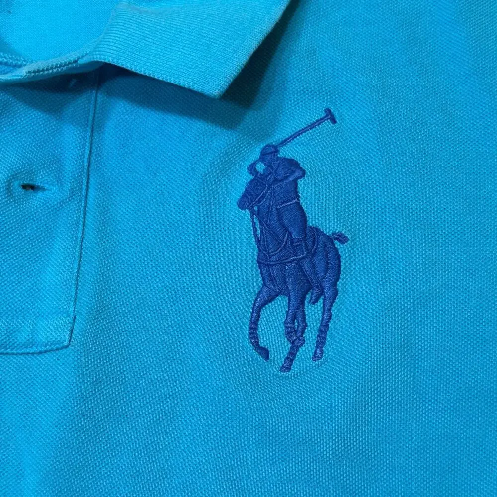 Boy’s Polo Ralph Lauren Polo Tee sz XL (16/18) Blue Pony Logo
